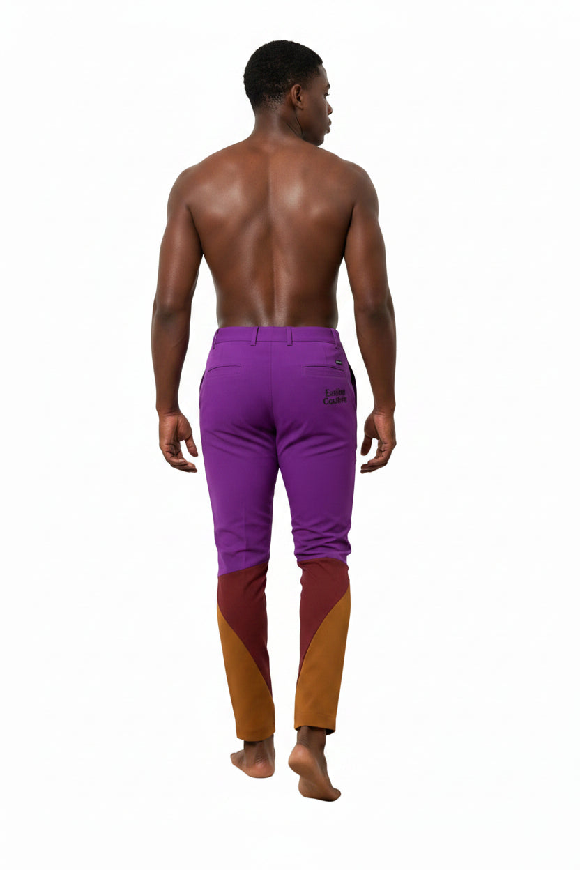 Multi-Colour Slim pants