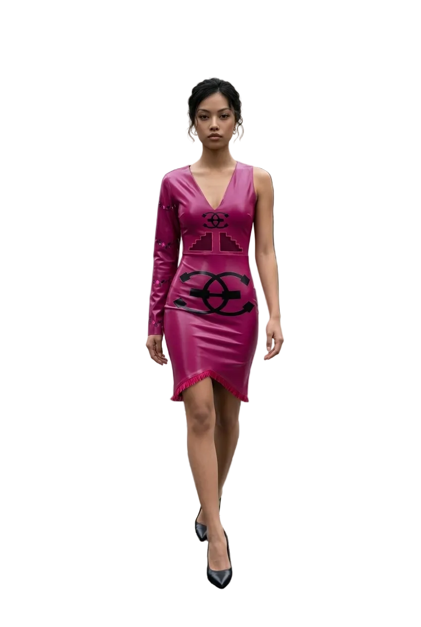 One sleeve Dress