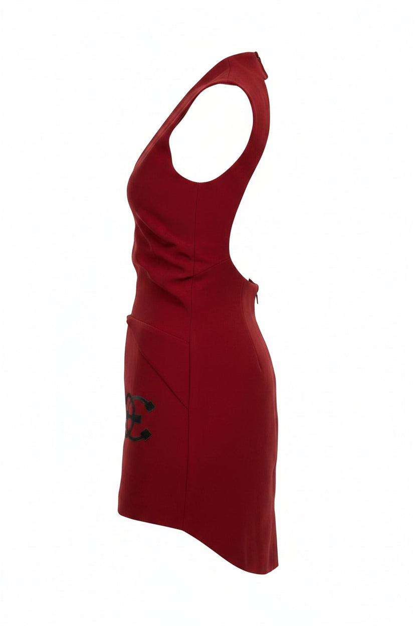 Matt Red Dress