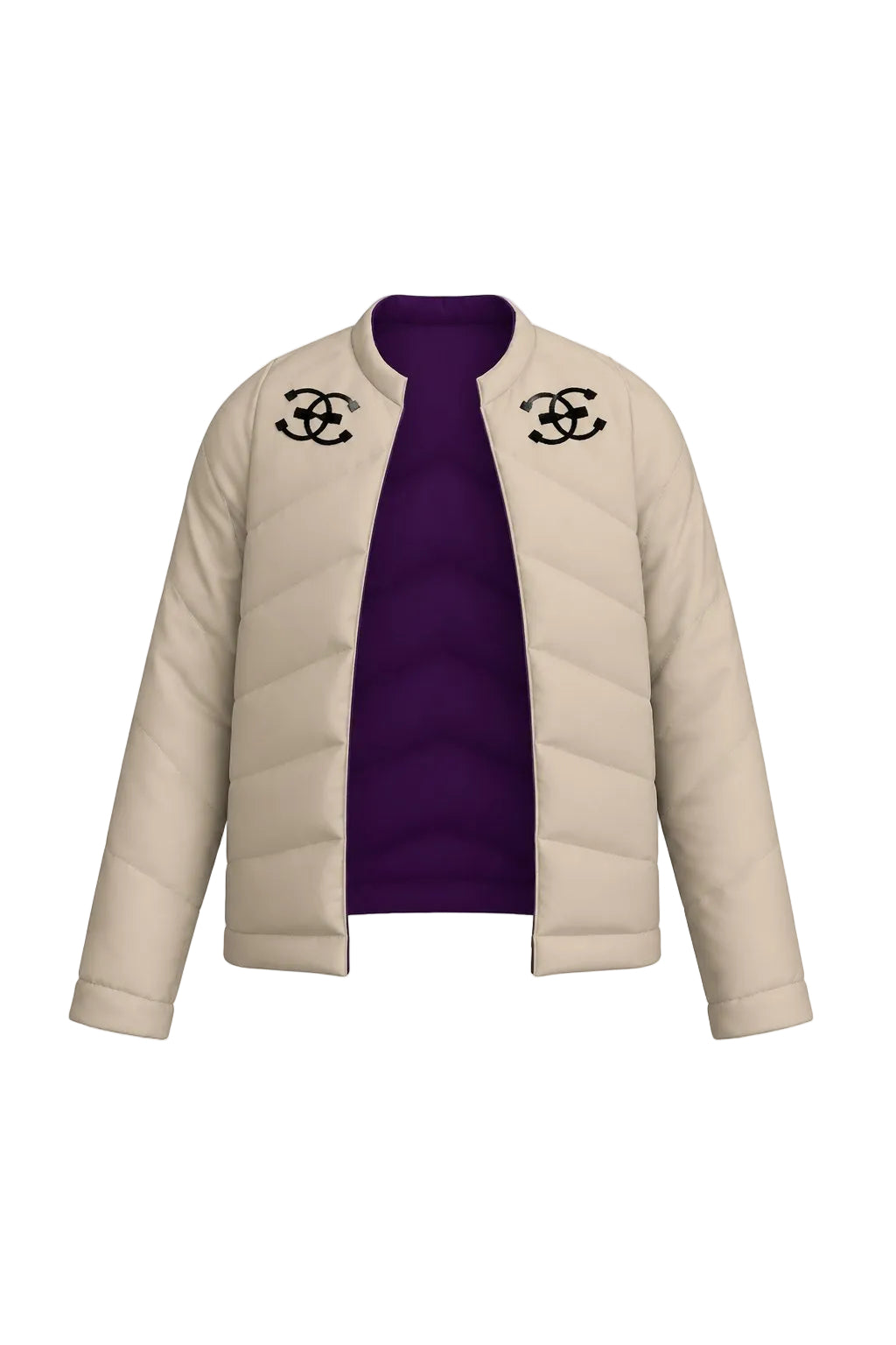 Nylon roundneck Jacket