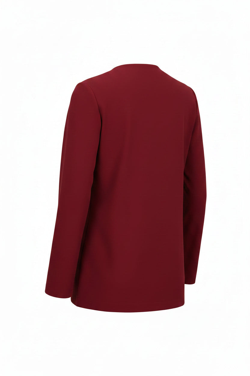 Maroon blouse