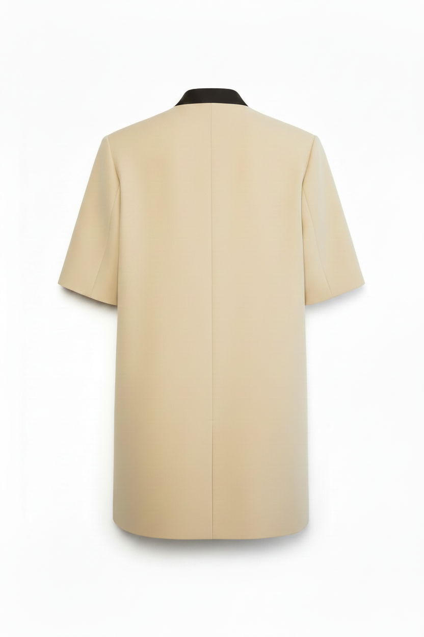 Bleached Almond rough T-shirt