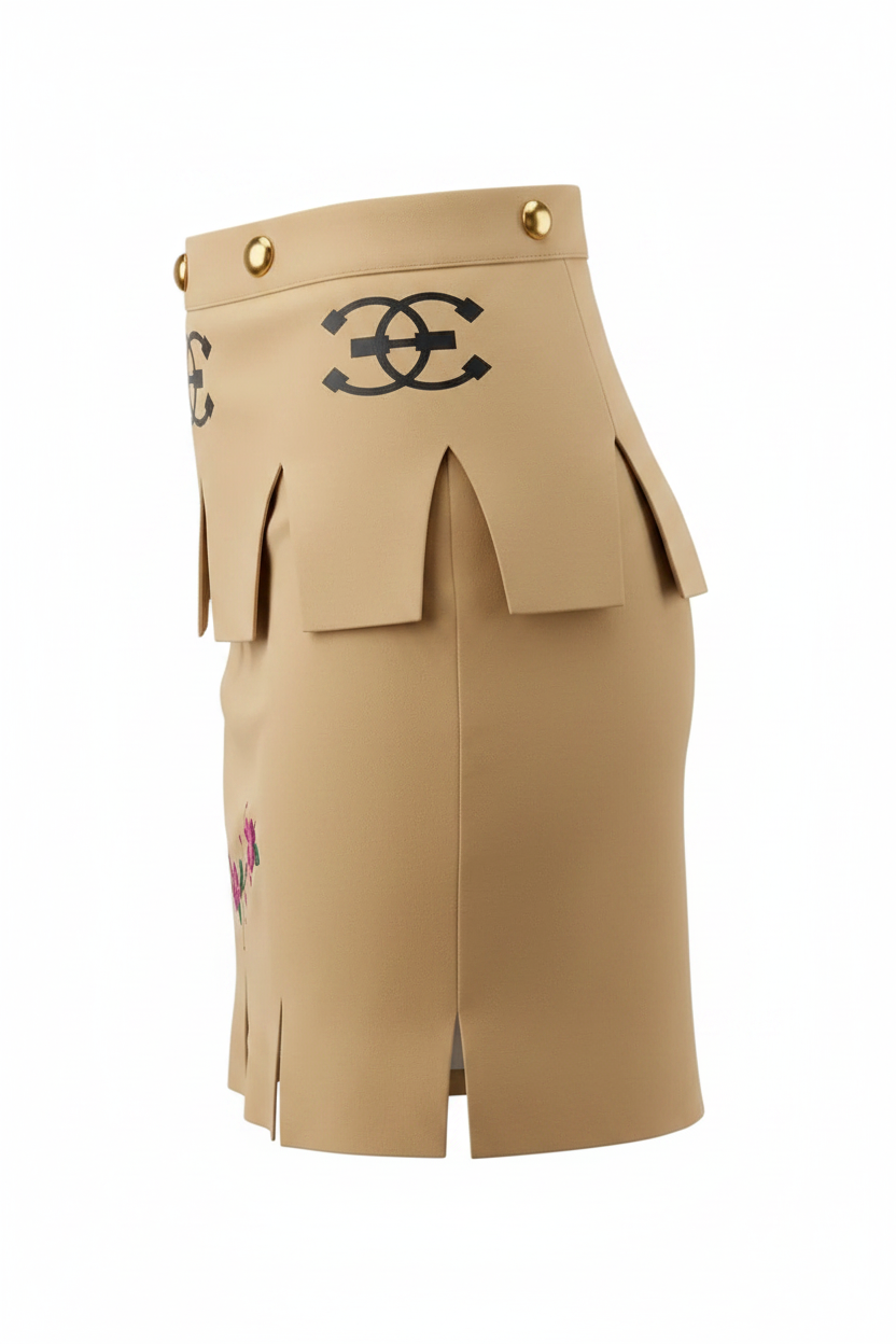 Hut Beige Skirt