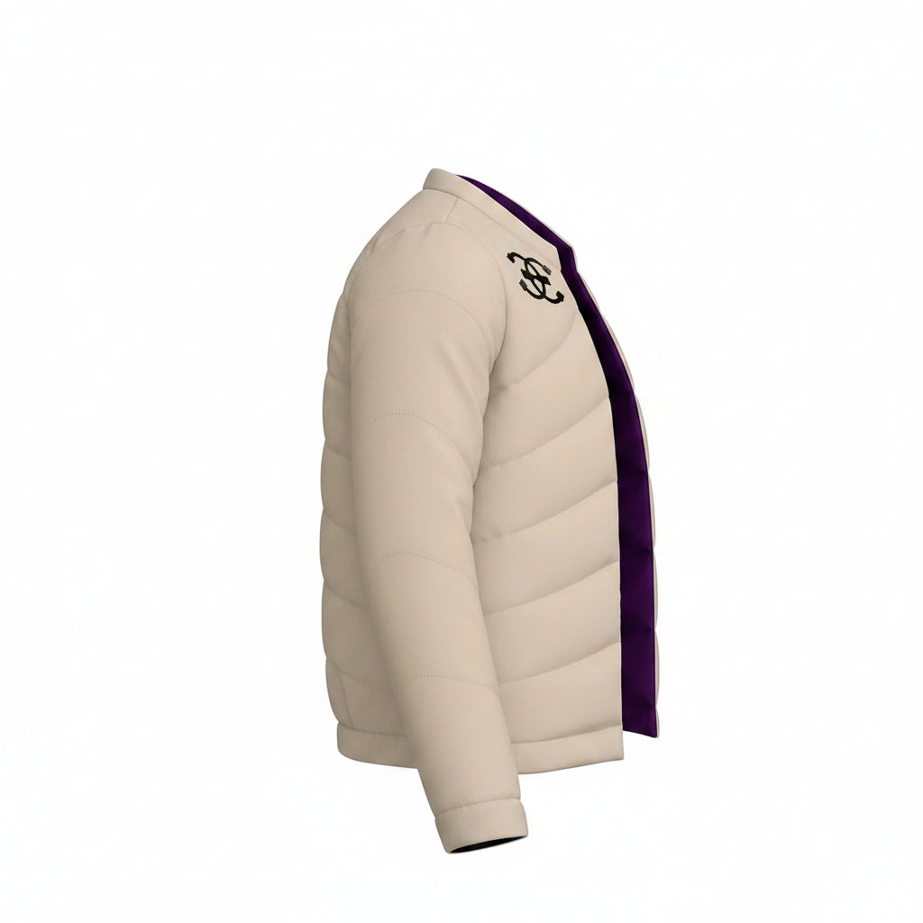 Nylon roundneck Jacket