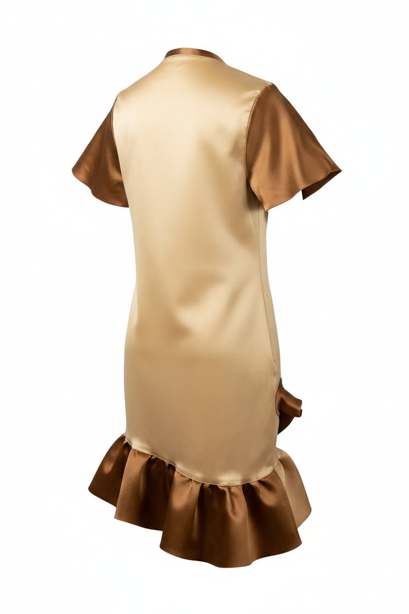 Gloss Gold Dress